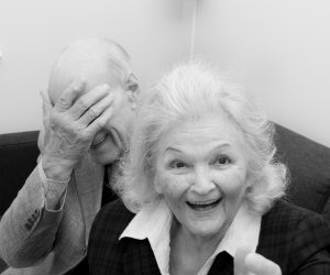 portrait of grandparents